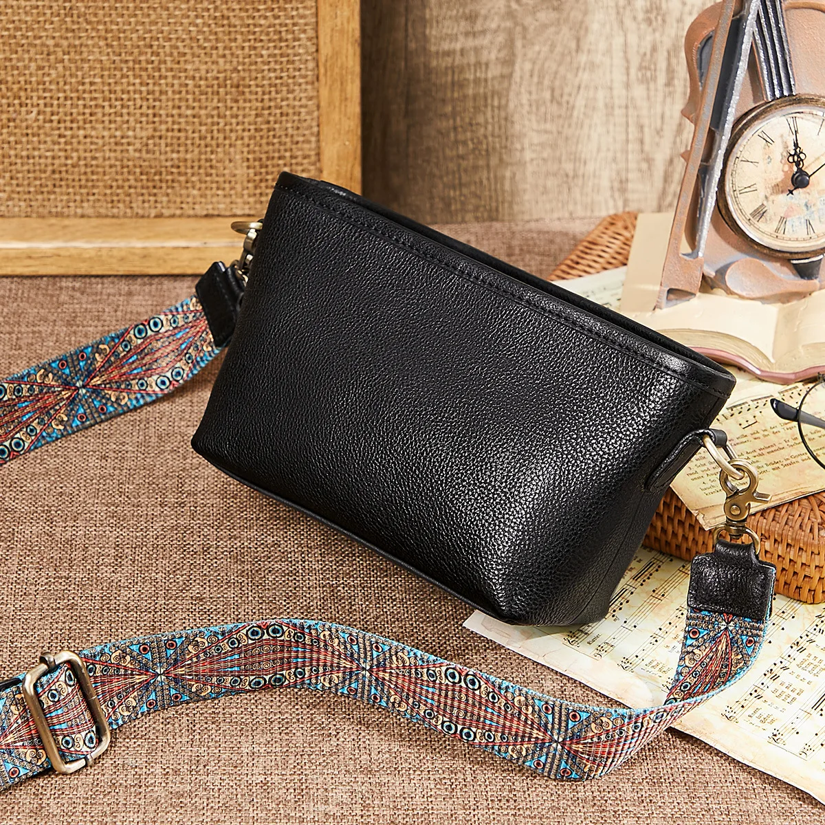 Винтажные сумки на плечо Jamhoo для женщин Новая мягкая сумка-мессенджер женская