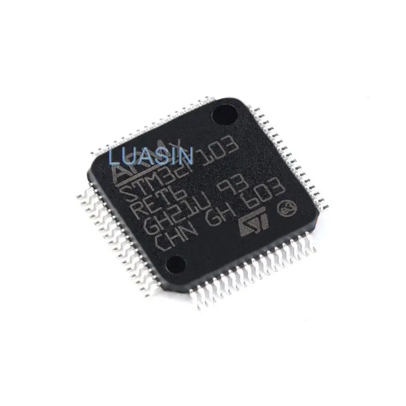 

Free Shipping 20PCS/LOT New Original STM32F103RET6 LQFP-64 ARM Cortex-M3 32-bit microcontroller-MCU