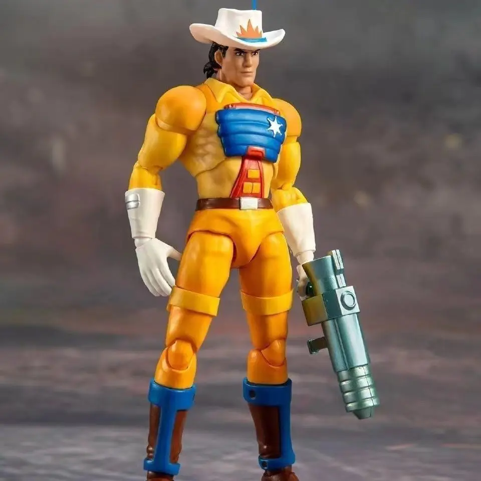 Фото В наличии: Подвижная коллекционная фигурка-игрушка Dasheng Model GT BraveStarr Star Sheriff, 7 дюймов. №3