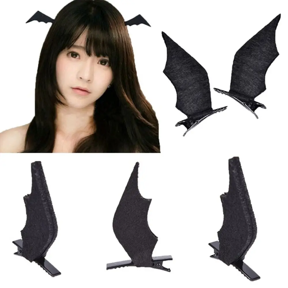 

Spreading Small Trendy Women Girls Cosplay Gift Costume Dress-up Bat Wings Hairpins Hair Clips Hair Accessories