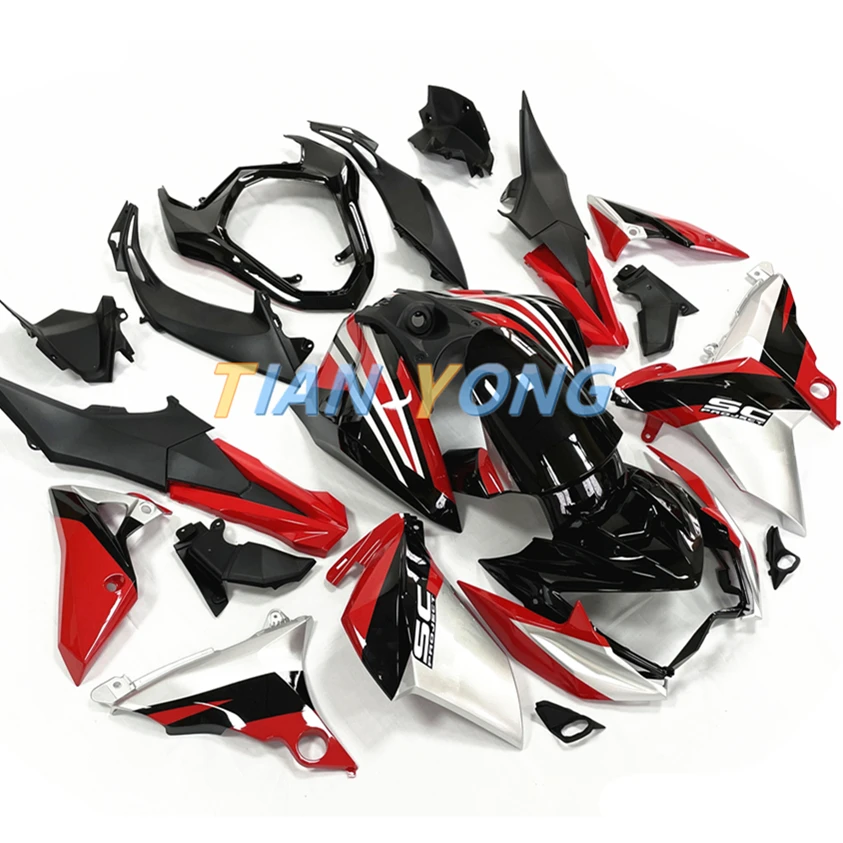 

Комплект обтекателей для кузова 13-14-15-16, ABS для Kawasaki Z800 2013-2014-2015-2016, мотоциклетный обтекатель с красной линией, серебристый