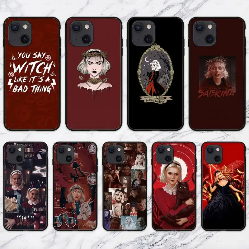 Чехол для телефона Sabrinas the little witch Spellman iPhone 11 12 Mini 13 Pro XS Max X 8 7 6s Plus 5 SE XR | Мобильные