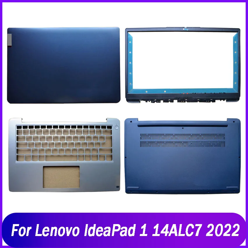 

Новая задняя крышка для Lenovo Ideapad 1 14IJL7 14ALC7 14IAU7 IdeaPad 14 2022, задняя крышка ЖК-дисплея, передняя панель, Упор для рук, Верхняя Нижняя крышка
