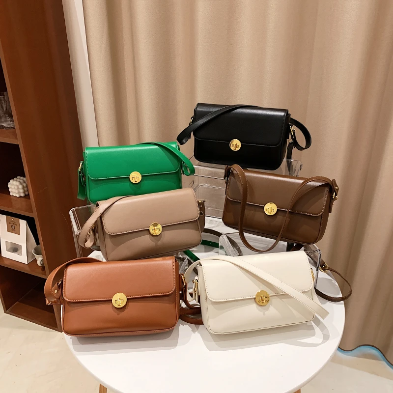 Flap Crossbody Bags for Women 2023 Winter Trend Fashion Small PU Leather Shoulder Bag Designer Handbags and Purses High Quality