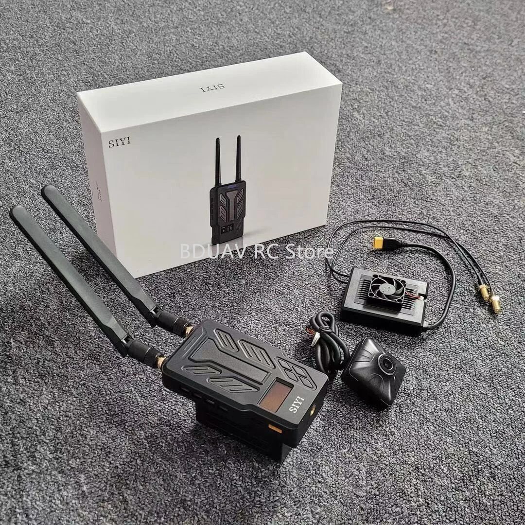 Пульт дистанционного управления для ТВ-приставки SIYI HM30, 1080p, 60fps, 150 мс, FPV, OSD, Full HD, радиосистема, передатчик, сенсорный экран, 30 км