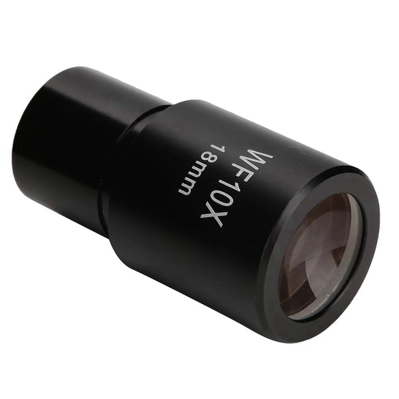 

Big Deal 6Pcs 10X Microscope Eyepiece Wide Angle Optical Lenses Adapter Field 18Mm Professional Ocular Lens Standard