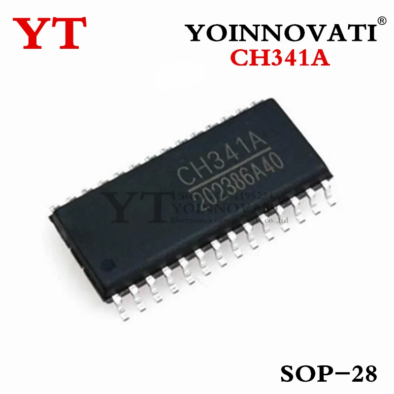 1 шт.-10 шт. CH341 CH341A SOP-28 USB-передатчик.