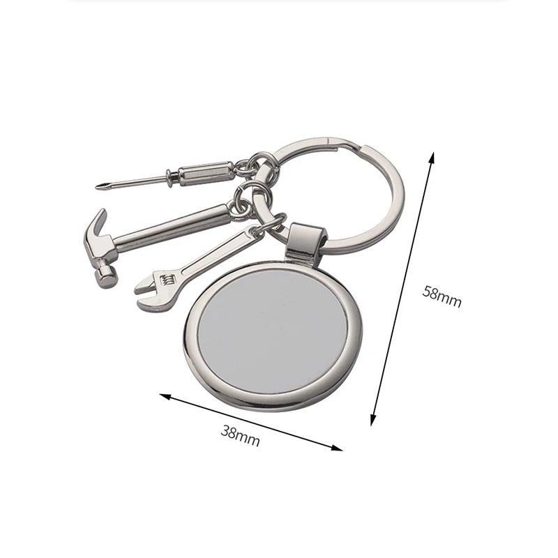 Сублимационный Брелок сделай сам с инструментами теплопередающий декоративный