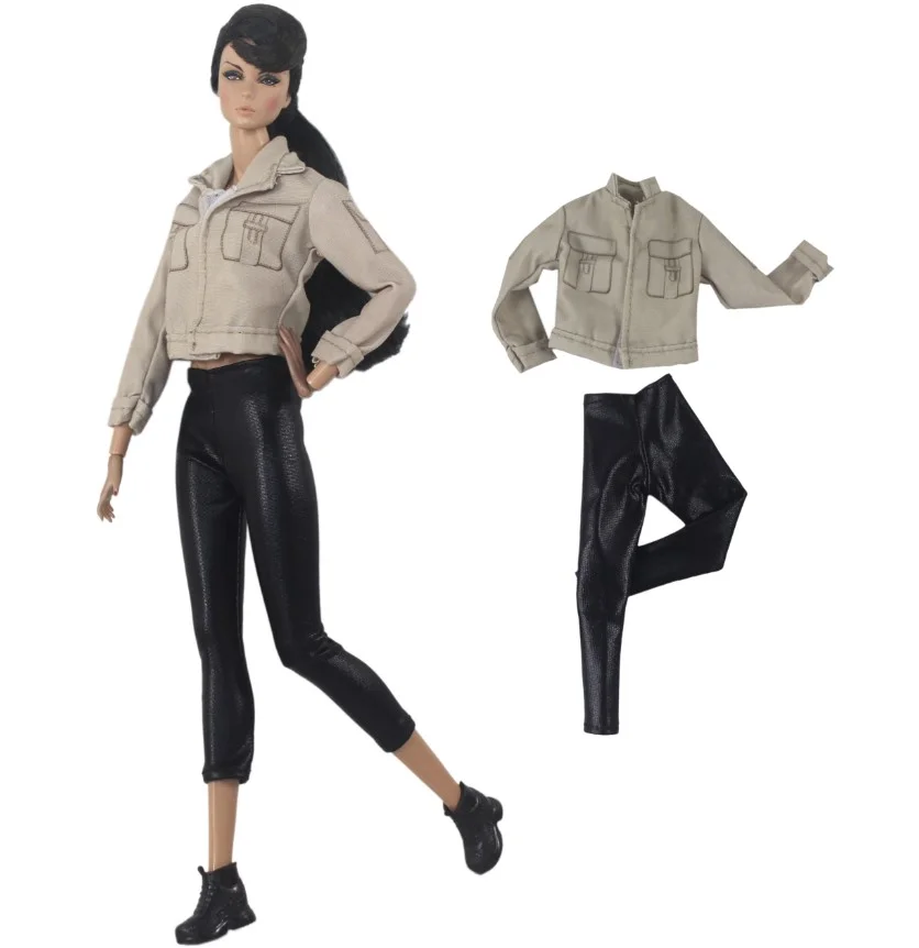 NK Official 1 Set Pastoral style clothes cute doll long slee