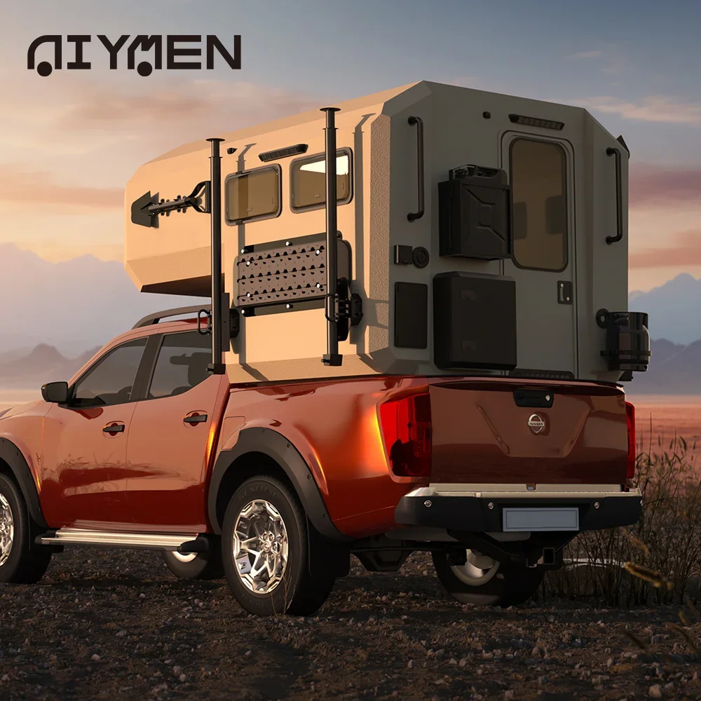 Слайд на корпусе Expedition 4x4 1/2 тонны Кемпинг по более низкой цене Shell Box Ram Truck Camper для