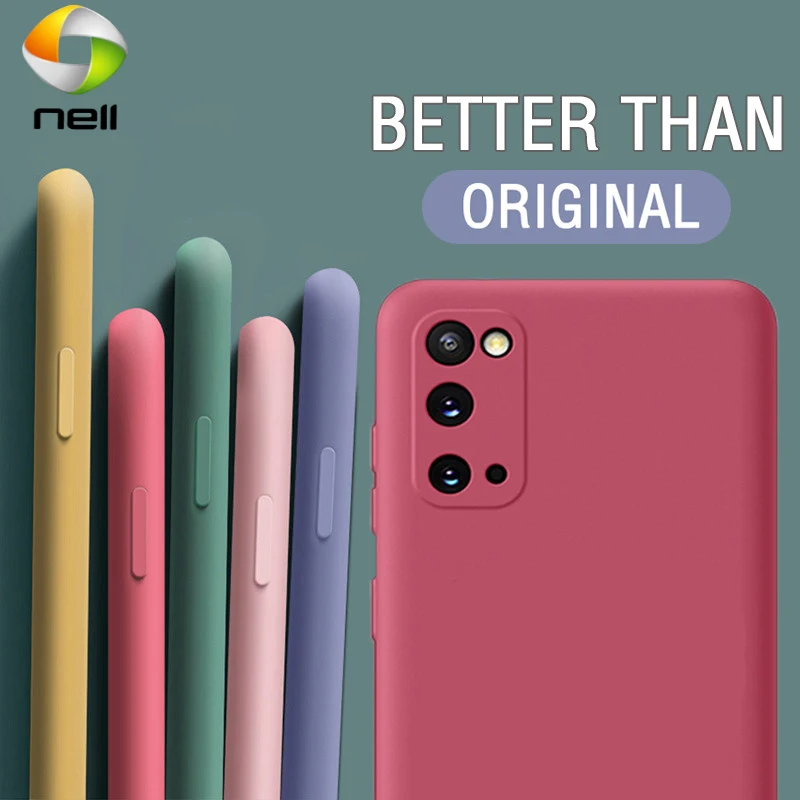 

S20FE S20 S 20 FE S21 S20 Ultra Plus Case Liquid Silicone Soft Camera Protector Cover Samsung Galaxy S21 S20 fe Ultra Plus