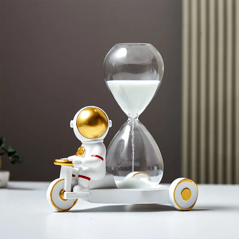 Home Decoration Astronaut Hourglass 5 Minutes Timer Desk Table Clock Sand Children Toy Gifts | Дом и сад