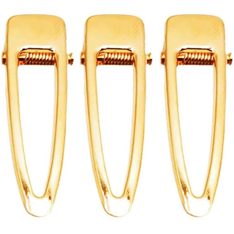 

New DIY Crafts Resin Silicone Epoxy Mold Hair Clip Barrette Mould Jewelry Casting 3Pcs