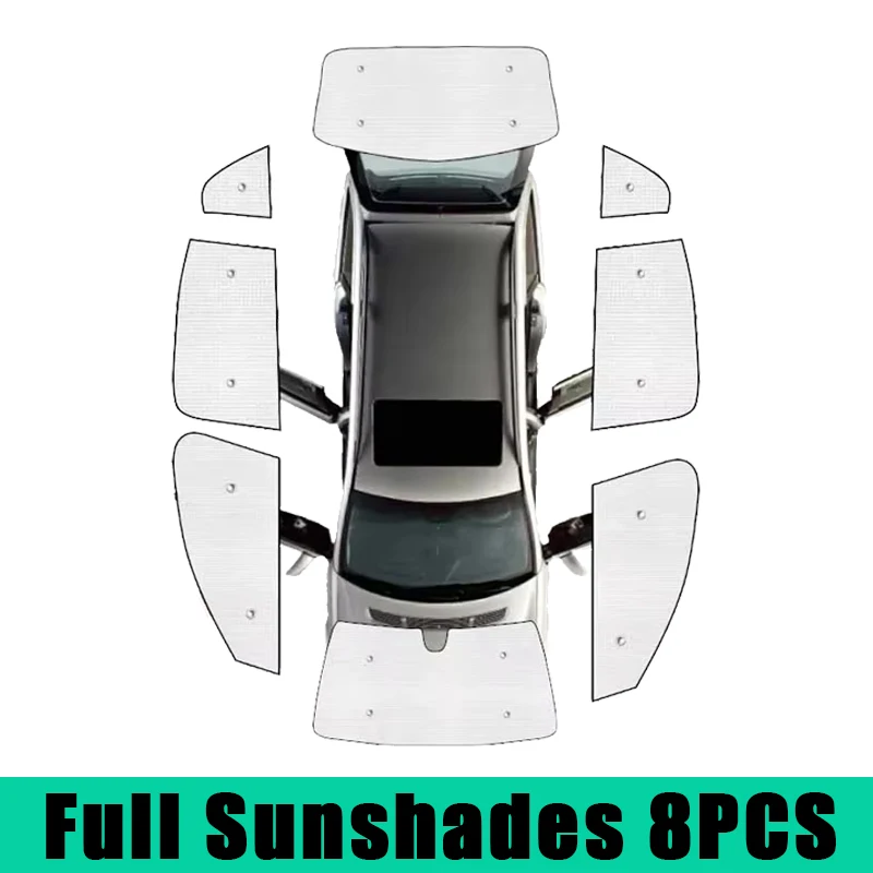 

Для GAC Trumpchi GS8 ES9 II 2021 2022 2023 2024 автомобильные чехлы с полным покрытием, солнцезащитные козырьки, блоки конфиденциальности, аксессуары с защитой от ультрафиолета