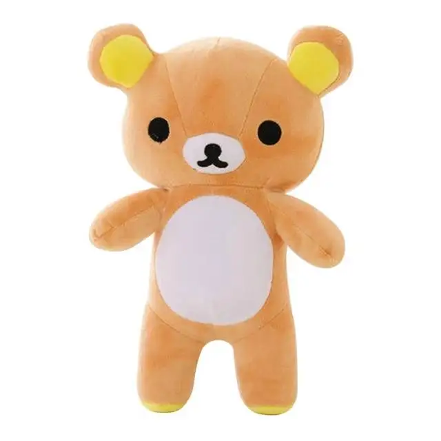 

Anime Rilakkuma Cartoon Bear Plush Doll Stuffed Animals Kids Toys 18CM