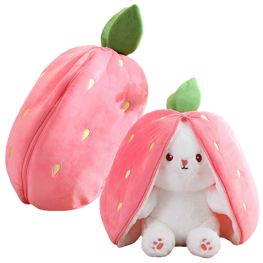

Pillow Lovely Cartoon Stuffed Plush Toy Children Animal Bunny Hiding Adorable