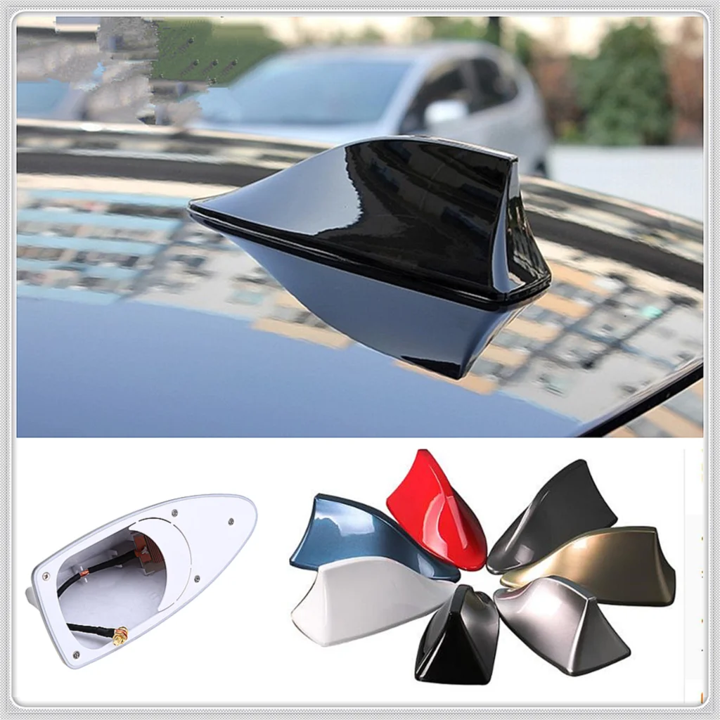 

Car Shark Fin Antenna Auto Radio Signal Aerial Roof for Mercedes Benz E53 C63 C43 C-Class AMG GL550 F800 A200