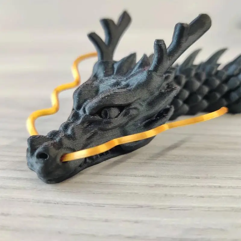 

3D Printed Articulated Dragon Dragon toys educational and inspires tool for children Ecoration for Car Dashboards
