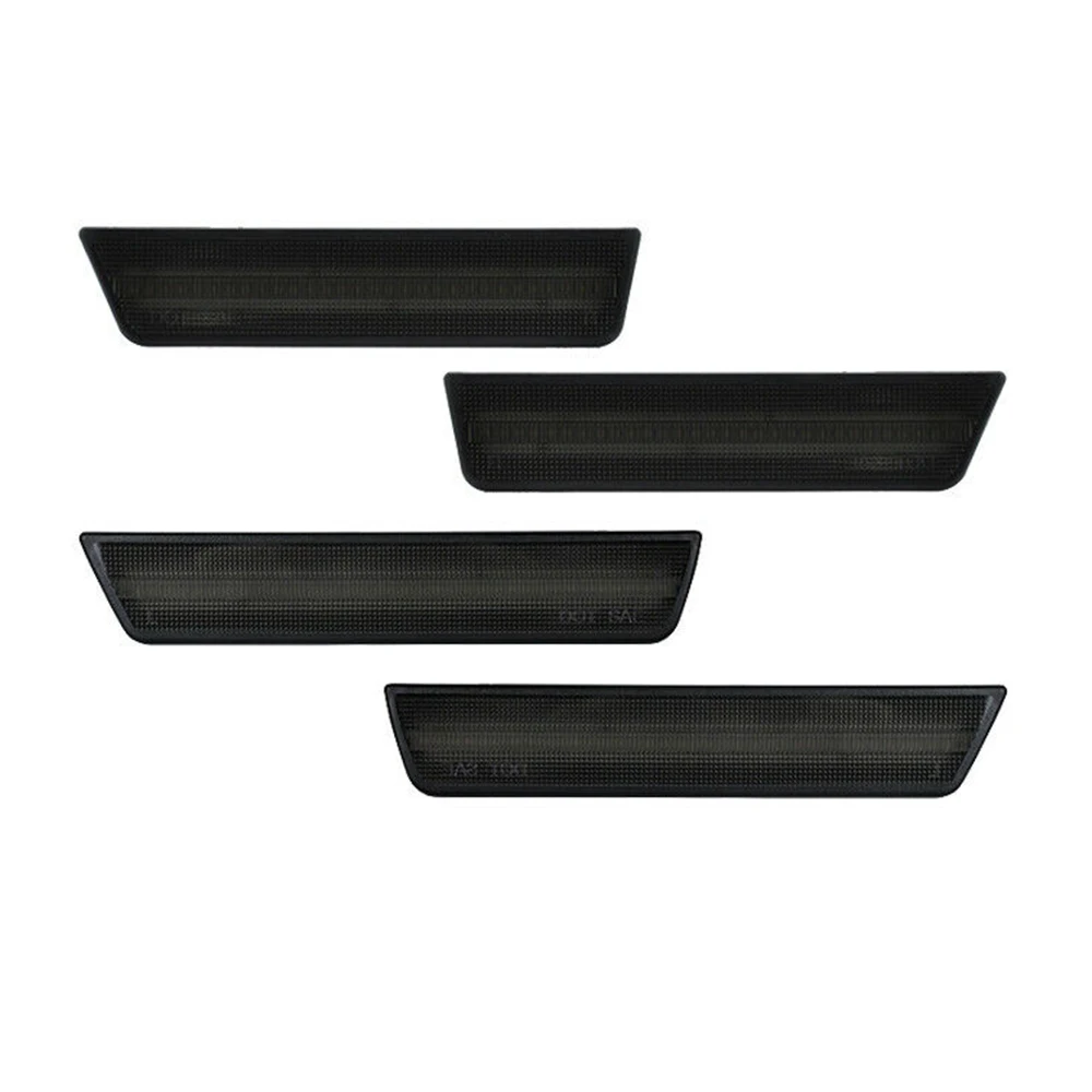 4 шт. 12 В светодиодные передние янтарные + задние красные боковые габаритные