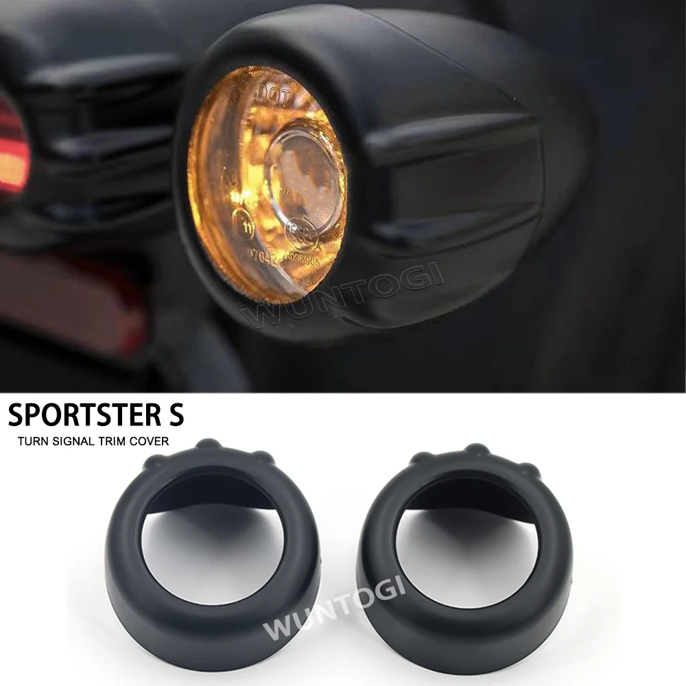 

RH1250 New Motorcycle Accessories Turn Indicator Turn Signal Cover Rear lights Trim Cover For Sportster S 1250 S RH 1250 S
