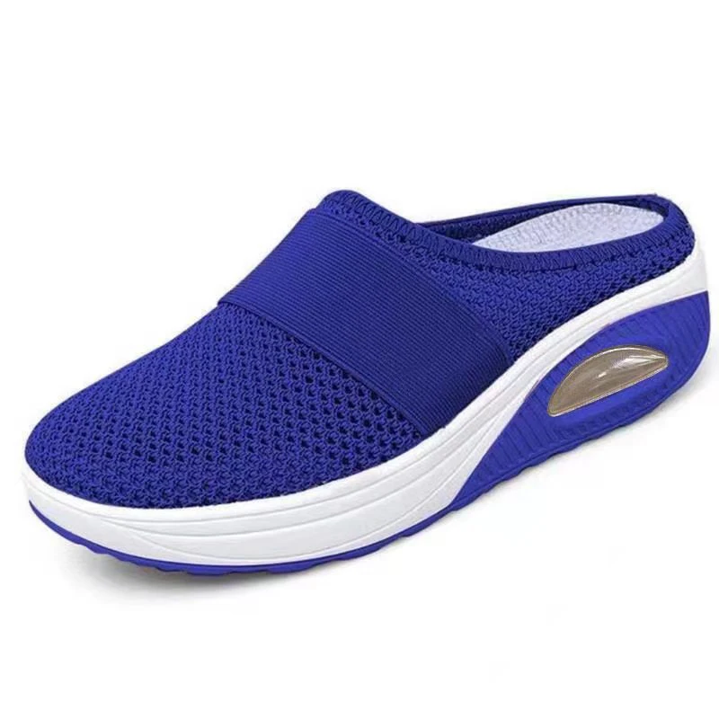 

Summer Women's Wedge Slippers Mesh Light Platform Shoes Female Casual Sport Sandals Plus Size Sneakers 43 Zapatillas Mujer