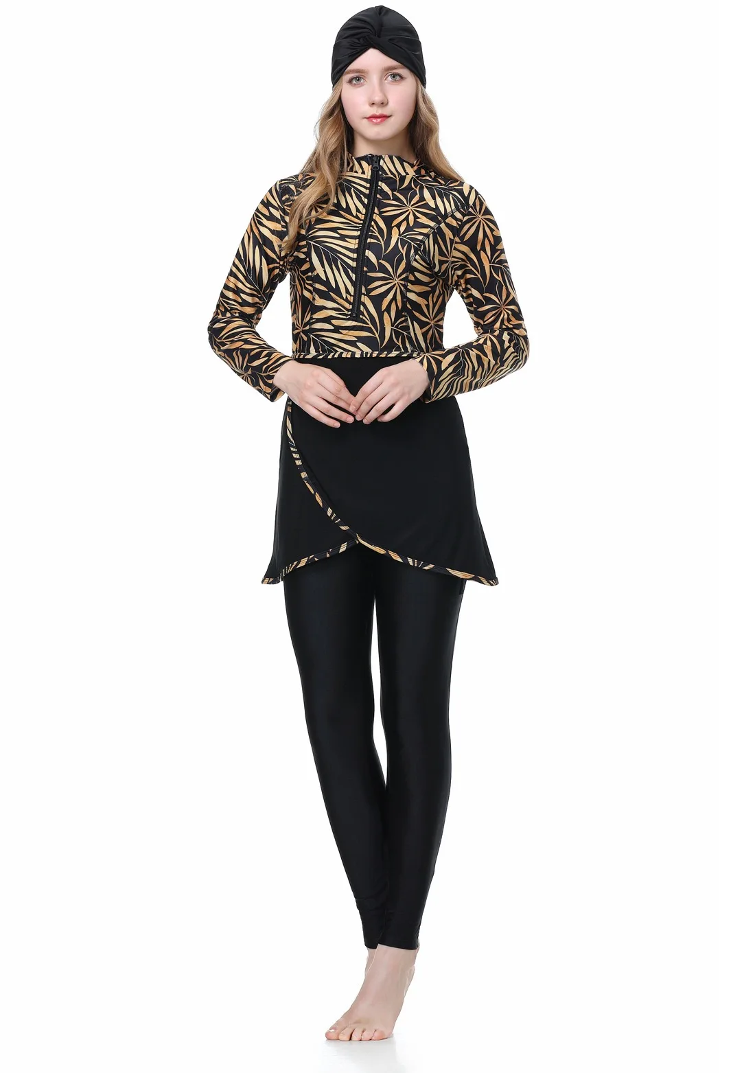 Новинка 2022 бикини мусульманские купальники Женский скромный хиджаб в стиле