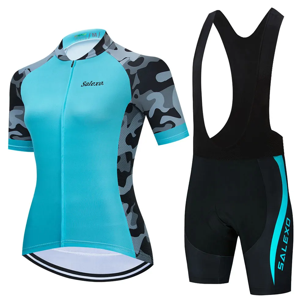 

2022 Cycling Jersey Summer new Team Triathlon Suit Women's Short Sleeve MTB Cycling Clothing Maillot Cycling Ropa Ciclismo Set