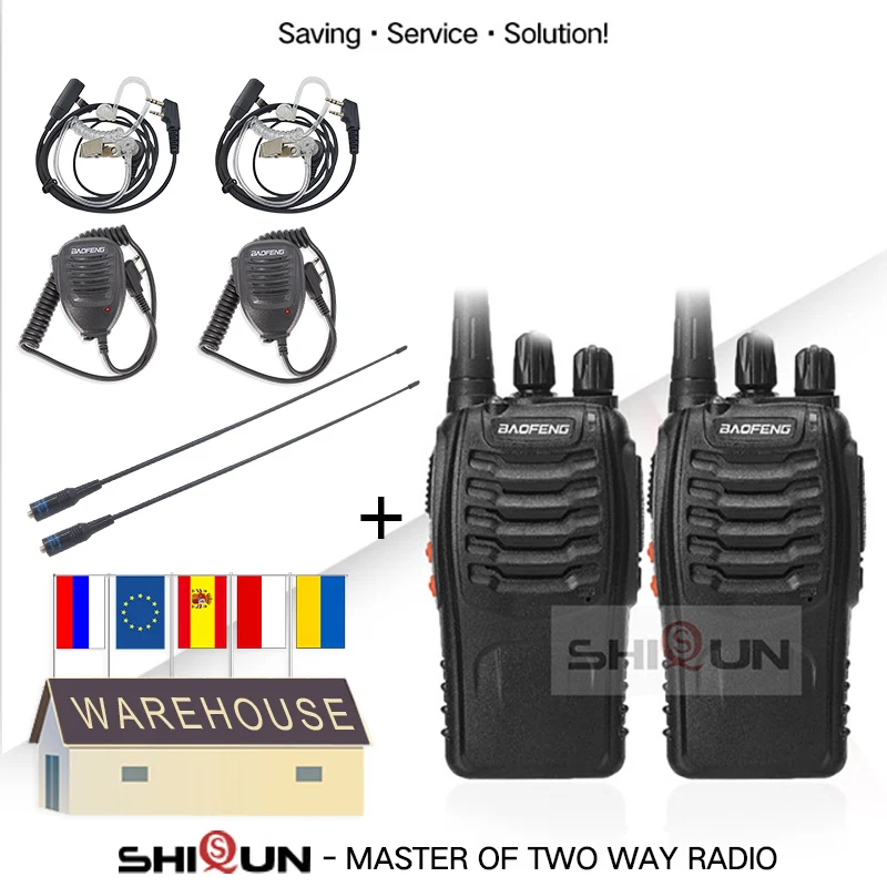 

Baofeng BF-888S Walkie Talkie 2PCS/Lot bf888s 5W Radio 400-470MHz 888s BF 888S H777 Cheap Baofeng Two Way Radio H-777 H777 UHF