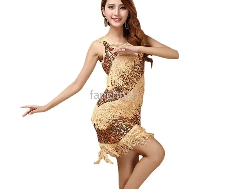 Платье Латина С Бахромой Женское фото 12