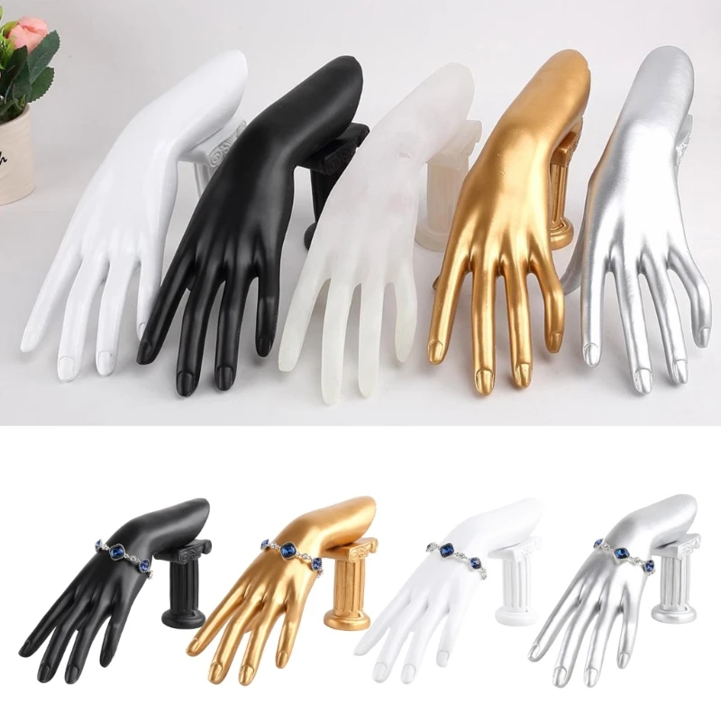 

Mannequin Hand Finger Glove Rings Bracelet Bangle Jewelry Display Stand