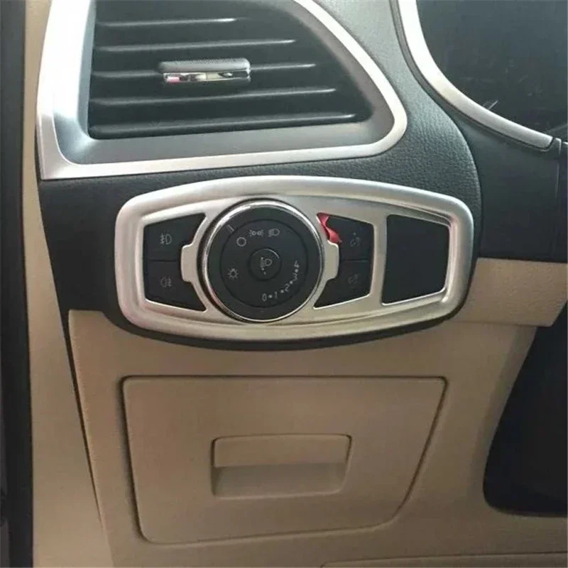 WELKINRY для Ford Edge 2-го поколения 2015-2021 Endura ABS хромированная автомобильная консоль