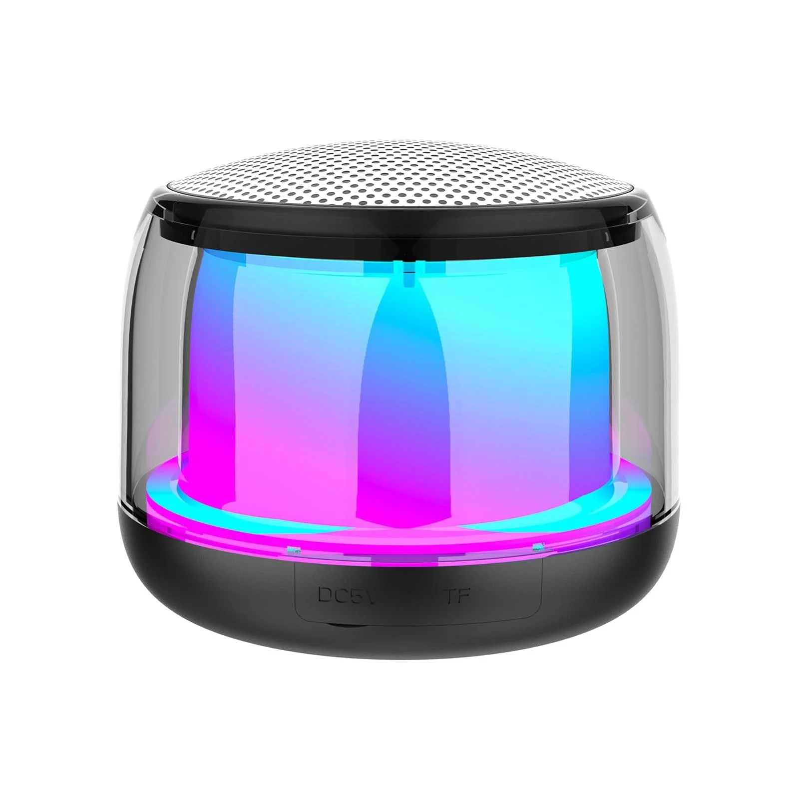 

Compact Outdoor Speaker Loud Stereo Sound TF Card Supporting V5.0 Loudspeaker for Bedroom Outdoors Gaming Room Party Desk Rushed