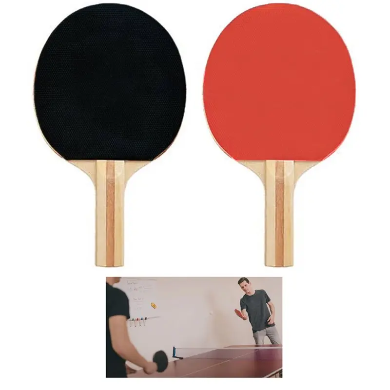 

2 X профессиональных 5-слойных ракетки для пинг-понга, настольного тенниса, занятий спортом в помещении и на открытом воздухе