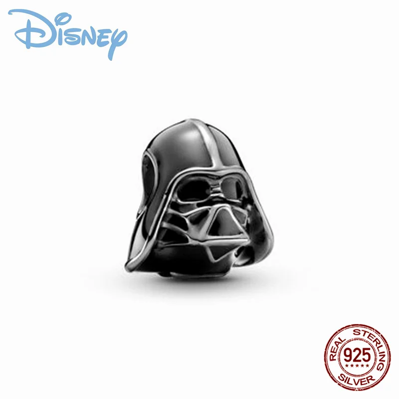 

Fits Original Pandora Bracelet Necklace 100%925 Silver Star Wars Darth Vader Charms Beads Women Silver Color Pendant DIY Jewelry