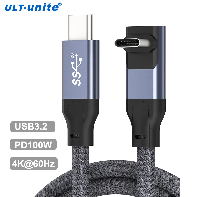 

USB C to C Data Cable 20Gbps USB-C 3.2 Gen 2 Cable 3.3Ft 4K Type C Monitor Cord 100W PD Fast Charging for MacBook iPad Samsung
