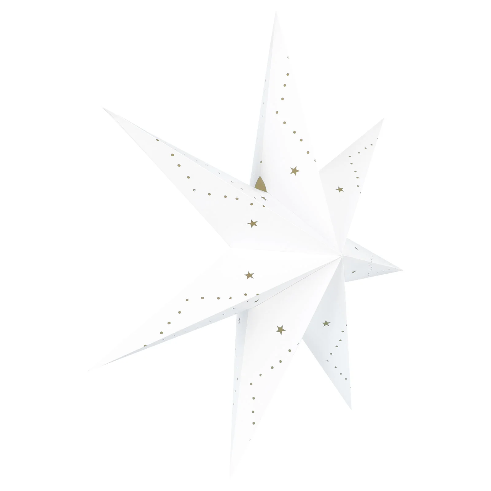 

Star Paper Lamp Shade Lantern Light Hanging Lampshade Ceiling Year New Garland Wedding Decor Pentagram