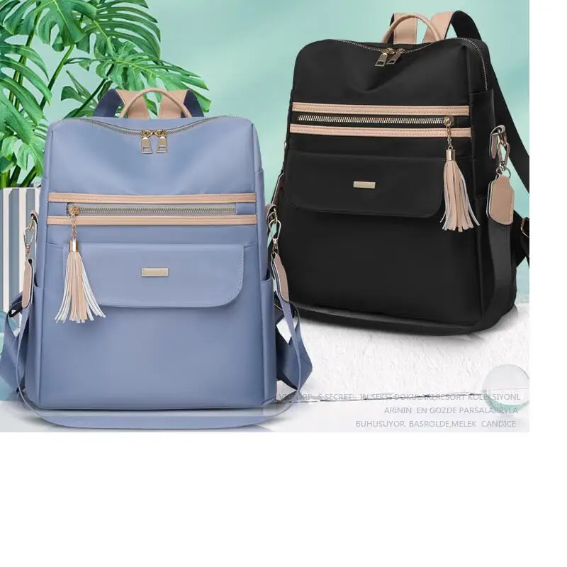 

New Waterproof Oxford Women Backpack Fashion Anti-theft Backpacks School Bag High Quality Large Capacity Travel Shoulder Bags
