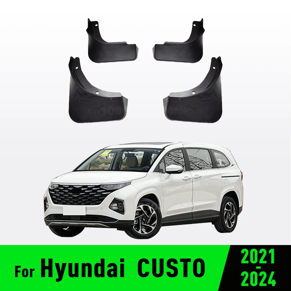 

Брызговики, брызговики, брызговики, автомобильные аксессуары для крыльев для Hyundai CUSTO 2021 2022 2023 2024