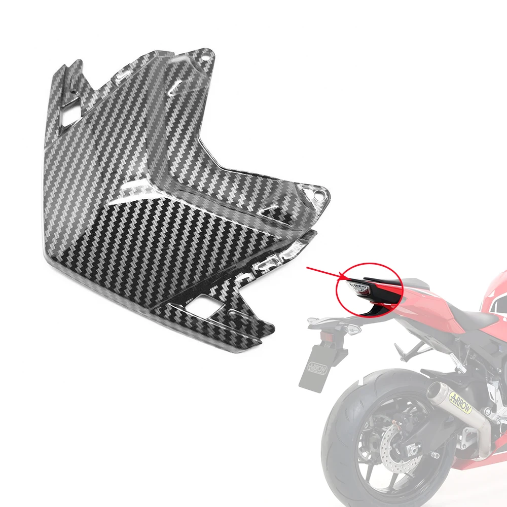

Motorcycle Carbon fiber paint Rear Tail Brake Light Upper Cover Panel Fairing Fit For Honda CBR1000RR CBR 1000RR 2017-2019