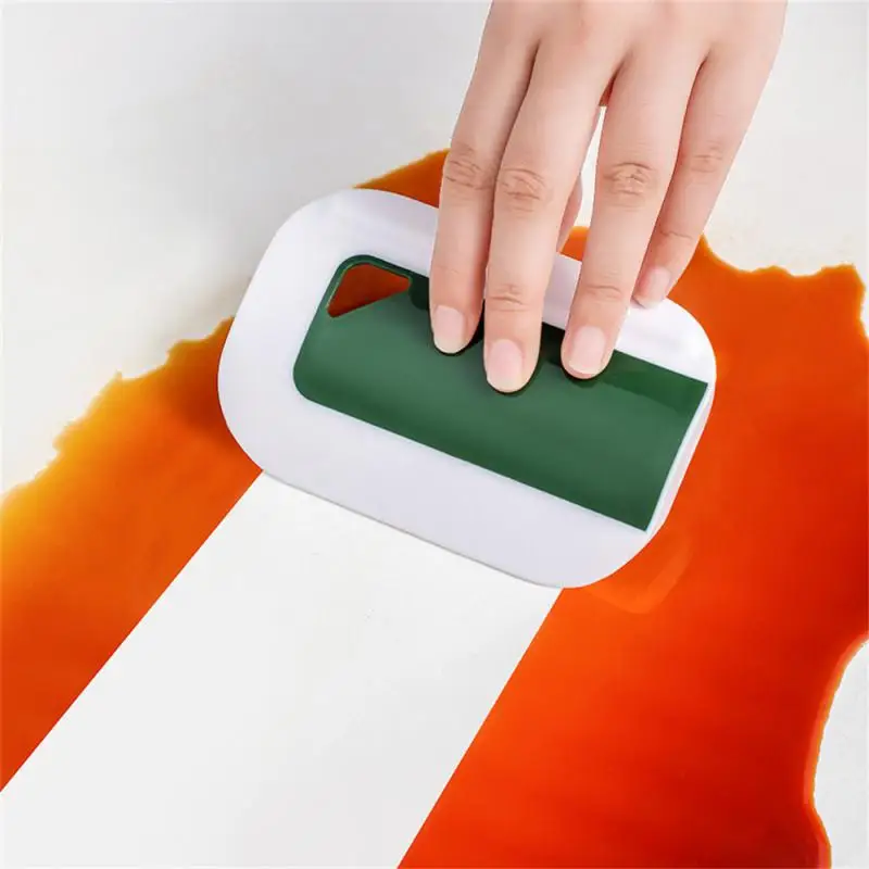 

1PC Small Countertop Wiper Board Bathroom Wipe Glass Artifact Mini Plastic Window Cleaning Wiper Bathroom Mirror Cleaning Wiper