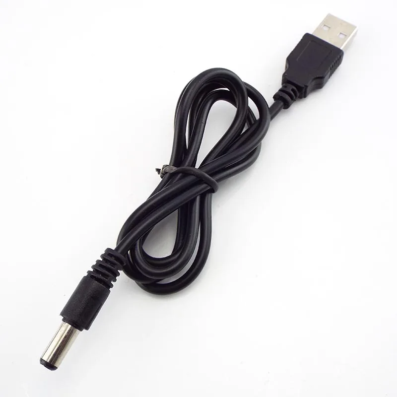 USB к DC кабелю питания Универсальный разъему зарядный кабель шнур разъем адаптер