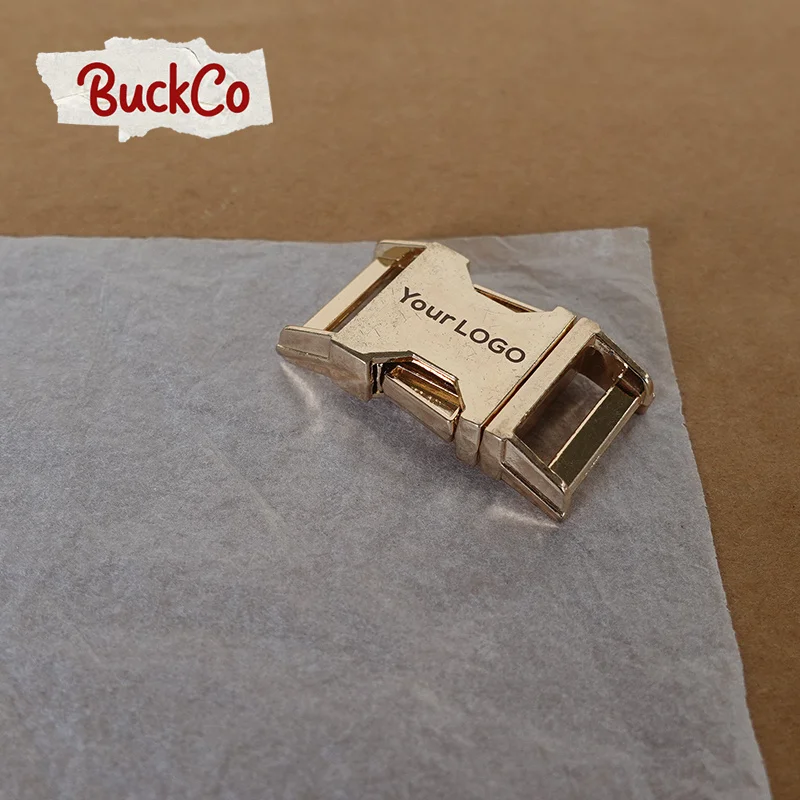 

50 шт./лот гравированная металлическая пряжка для 20-миллиметрового шитья ожерелья для собак kirsite ручная работа аксессуары светло-золотистого цвета BU20LG