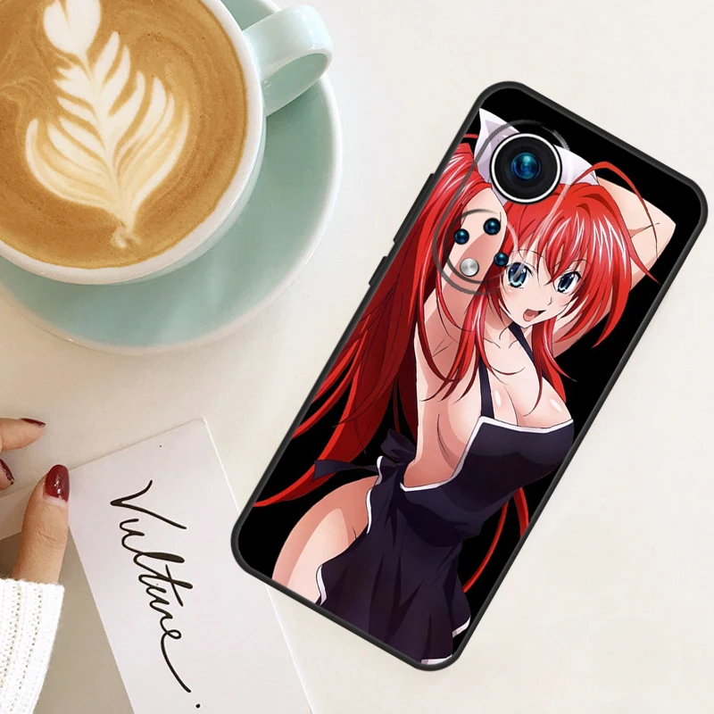 Чехол Rias Gremory для старшей школы DxD Honor 50 8X 9X 10i чехол Huawei P30 Lite P20 P40 P50 Pro Nova 5T |