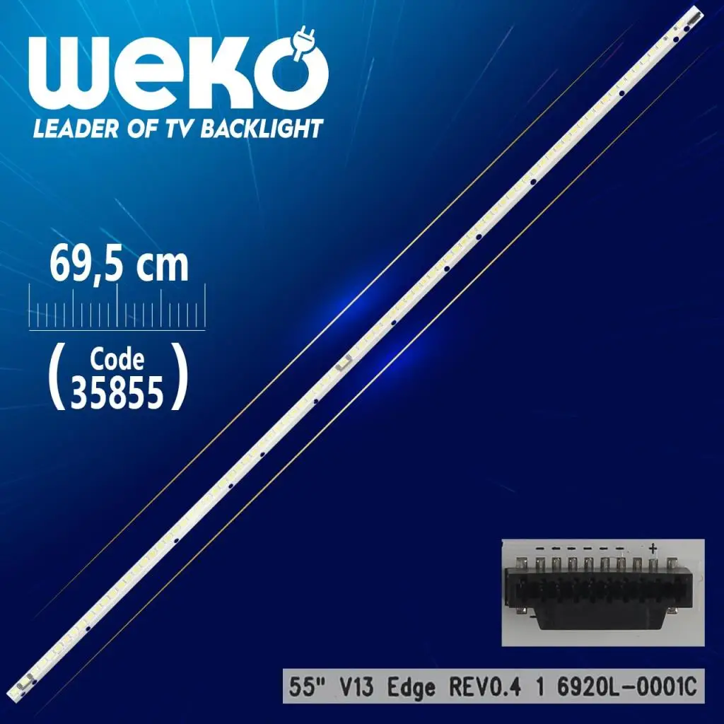 55 V13 EDGE REV0.4 1 6920L-0001C - 84 LEDLİ 69 5 см- (WK-1317) |