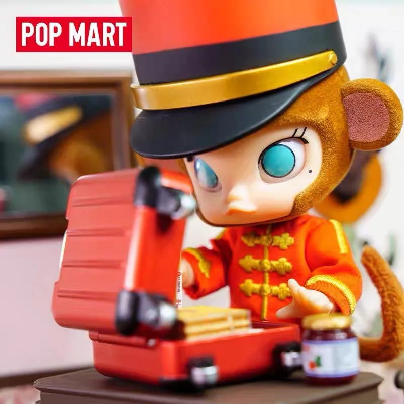 POP MART Мартовская обезьянка МОЛЛИ BJD Кукла Движущийся сустав тела Девочка Модная игрушка Коллекционная кукла в Сюрприз-коробке Подарок на день рождения Украшение