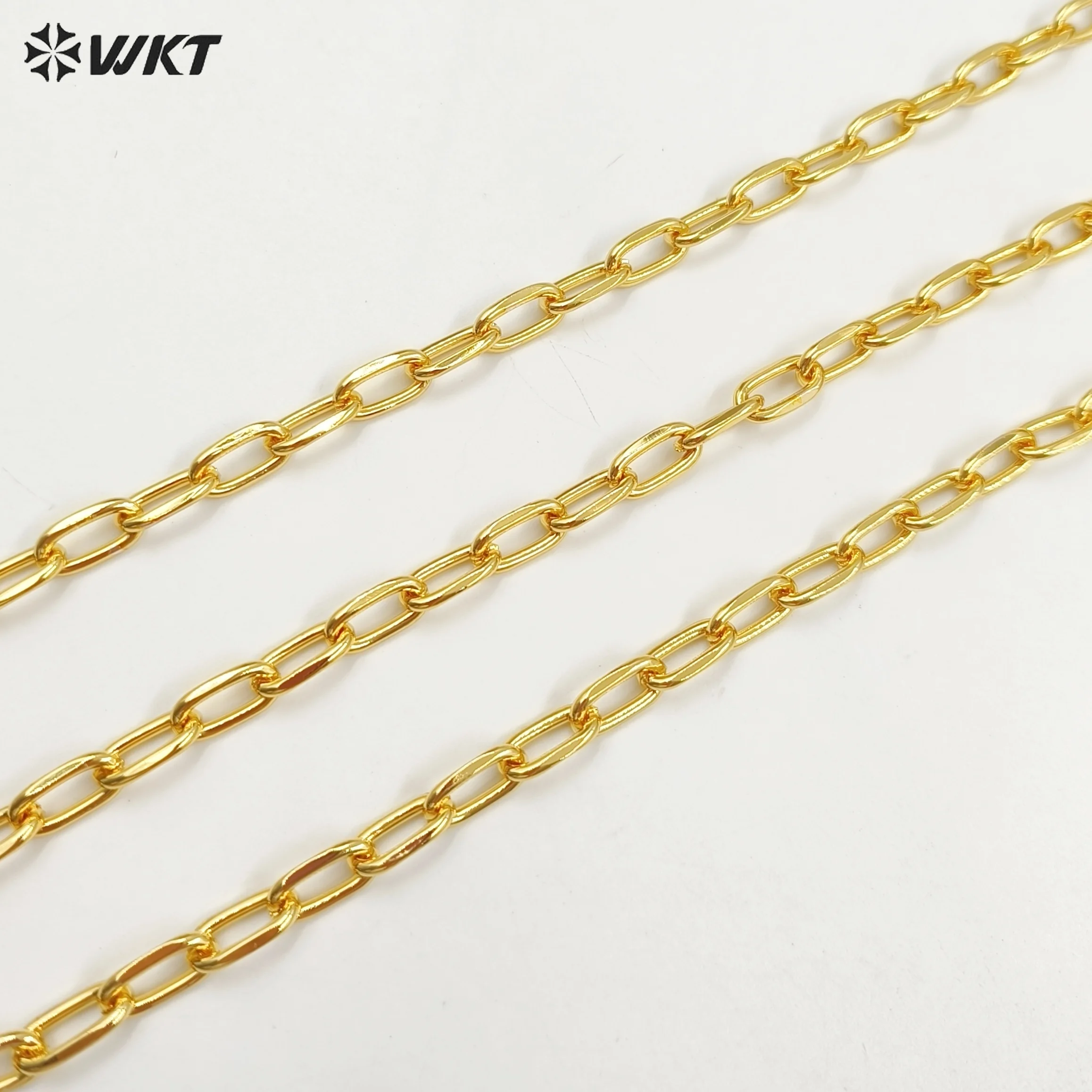 Новые стили сварная цепочка-крест из настоящего золота 18 карат аксессуары сделай