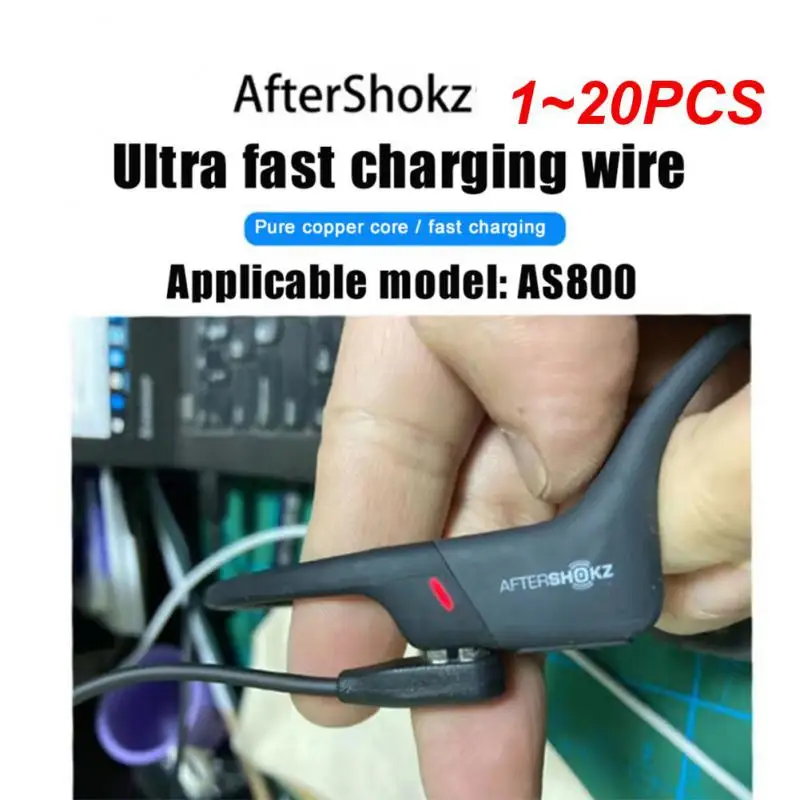 

1 ~ 20 шт. для зарядного кабеля после съемки AS800, bluetooth-совместимый провод для наушников, зарядный USB-кабель, адаптер питания