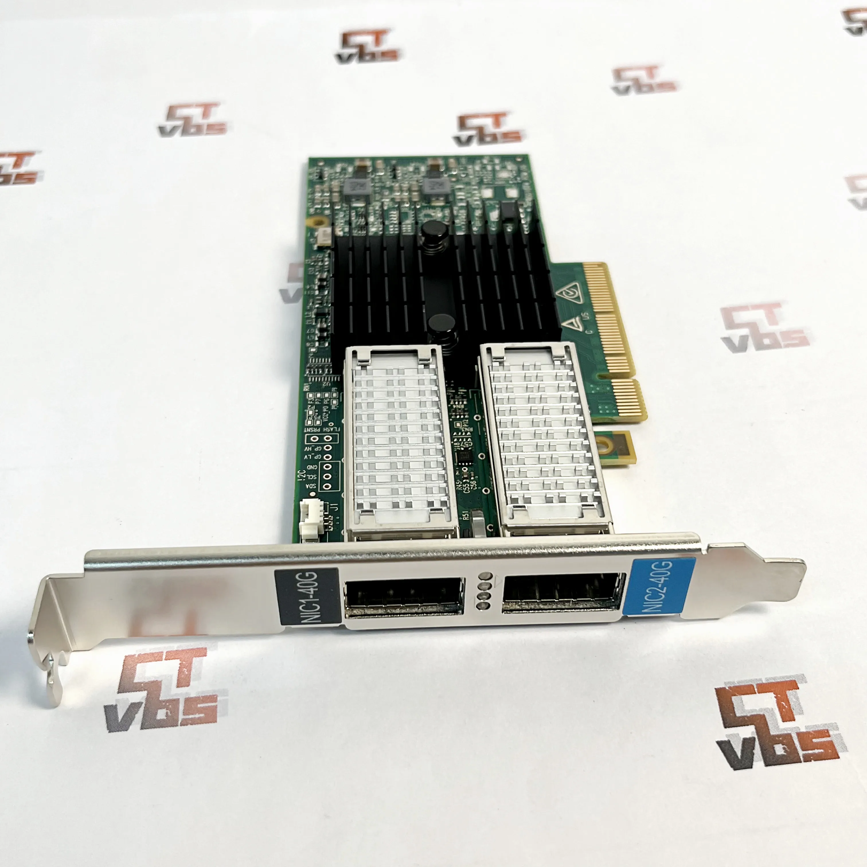 MCX354A-FCBT Mellanox CX354A ConnectX-3 VPI 40/56GbE Dual-Port QSFP NIC