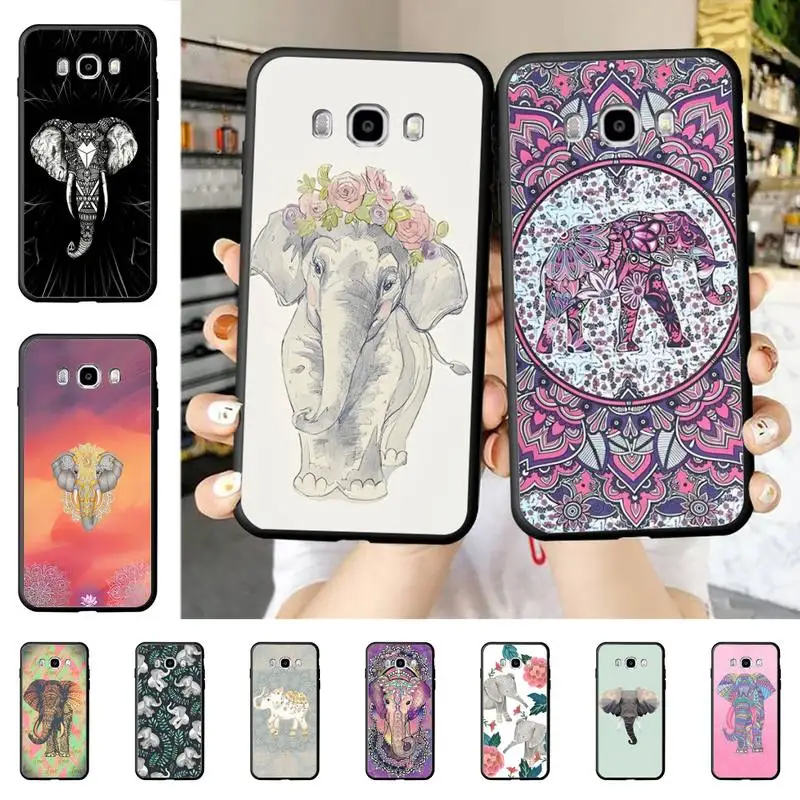 

Cute elephant Phone Case for Samsung J 2 3 4 5 6 7 8 prime plus 2018 2017 2016 core