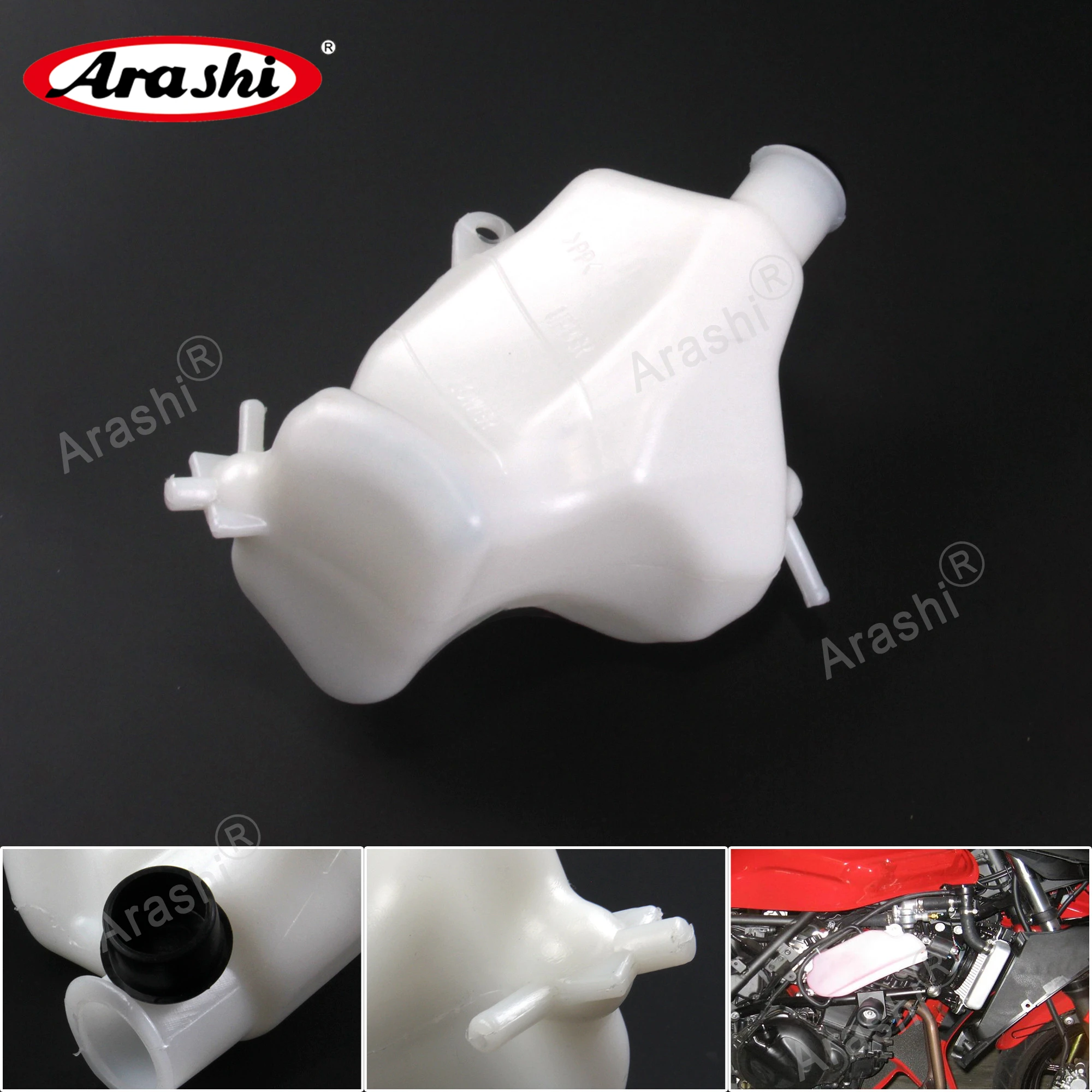 

Arashi Overflow Expansion Bottle For HONDA CBR600RR F5 2003 2004 2006 2007 2008 Coolant Reservoir Tank Water Storage CBR 600 RR